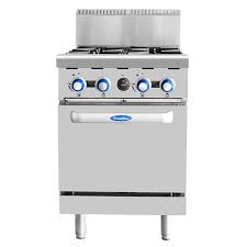 COOK RITE 4 BURNER WITH OVEN AT80G4B-O