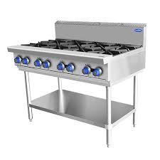 COOK RITE 8 BURNER COOK TOP AT80G8B-F