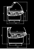 CARRIER Danaos SN Narrow Service Counter