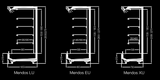 CARRIER Reach in Multi-deck  E6C Mendos CA Series