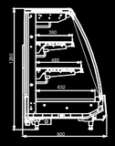 CARRIER Adventer Static-cooling Beef Case