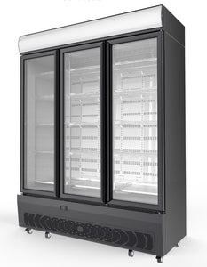 AUSTUNE GLASS DOOR DISPLAY FRIDGE AGRC1400LB