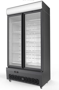 AUSTUNE GLASS DOOR DISPLAY FRIDGE AGRC900LB