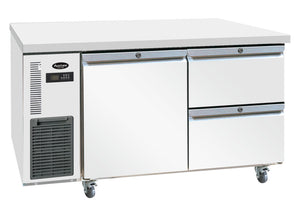 AUSTUNE UNDER COUNTER DRAW FREEZER CUF150-2D-2