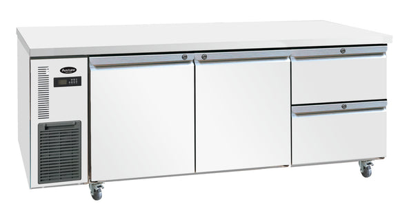 AUSTUNE UNDER COUNTER DRAW FREEZER CUF180-2D-2