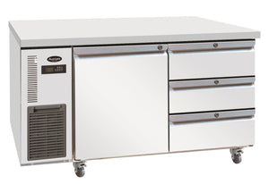 AUSTUNE UNDER COUNTER DRAW FRIDGE CUR120-3D-3