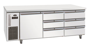 AUSTUNE UNDER COUNTER DRAW FRIDGE CUR180-3D-6