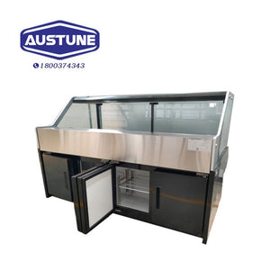 AUSTUNE SQUARE GLASS DELI DISPLAY ADUGB-2570