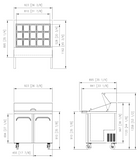 FRESH PREP TABLE FMU-36