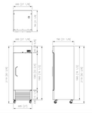 FRESH BOTTOM MOUNTED FRIDGE FRB-23RS