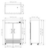 FRESH BOTTOM MOUNTED FREEZER FRB-49FS