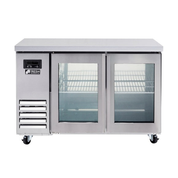 FRESH GLASS DOOR FRIDGE FT-1200RG