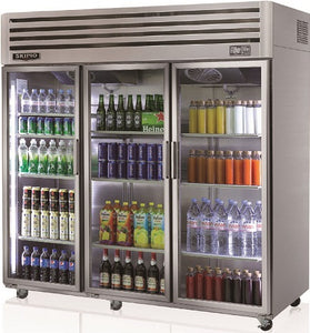 SKIPIO GLASS DOOR DISPLAY FRIDGE SRT65-3G